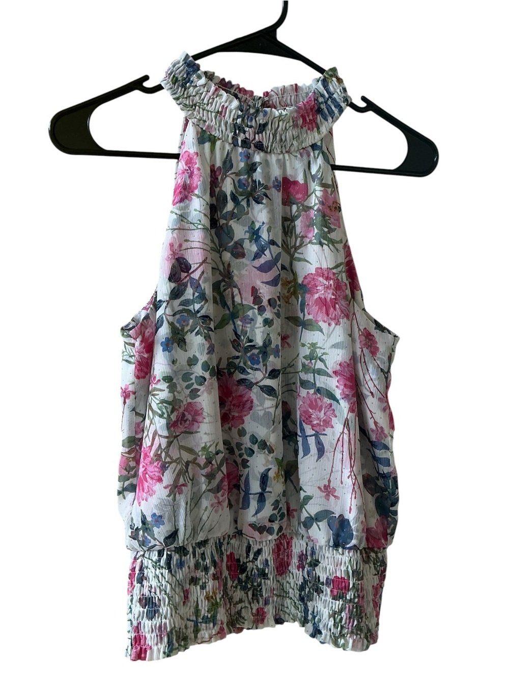INC International Concepts Floral Halter Top